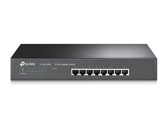 Bộ chuyển đổi tín hiệu 8 cổng Gigabit TP-LINK TL-SG1008 lắp Rack - Image 2
