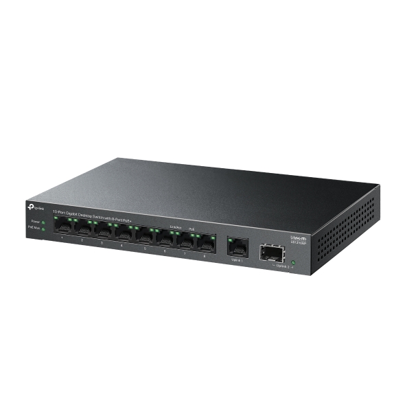 Switch Để Bàn Gigabit 10 Cổng với 8 Cổng PoE+ TP-Link LS1210GP - Image 2