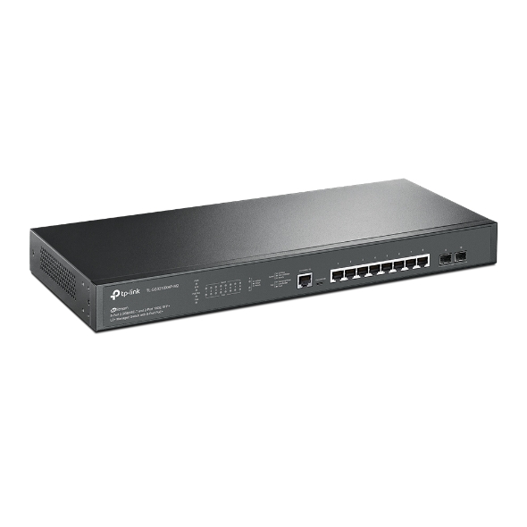 Switch Quản Lý L2+, JetStream 08 Cổng Gigabit và 2 Cổng 10GE SFP+ với 8 Cổng PoE+ TP-Link TL-SG3210XHP-M2 - Image 3