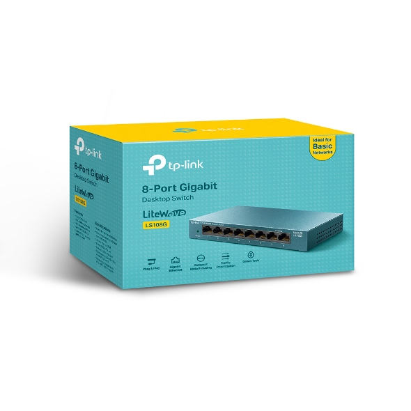 Bộ chia mạng TP-Link LS108G vỏ thép - Image 2