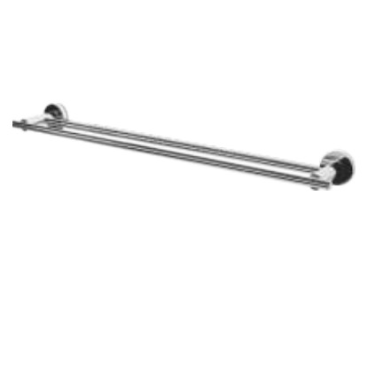 Thanh vắt khăn đôi màu đen mờ EcoBath EC218-09MB - Image 3