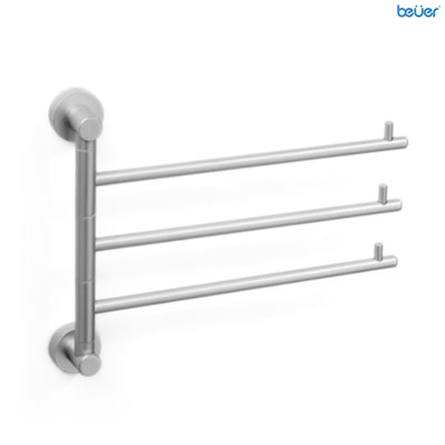 Thanh vắt khăn đôi màu ghi xám EcoBath EC218-09BU - Image 4