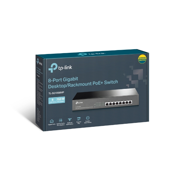 Thiết bị chia mạng TP-Link TL-SG1008MP 8 cổng POE công suất cao - Image 3