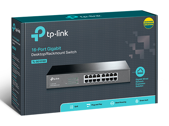 Thiết bị chia mạng TP-Link TL-SG1016D Gigabit - Image 2