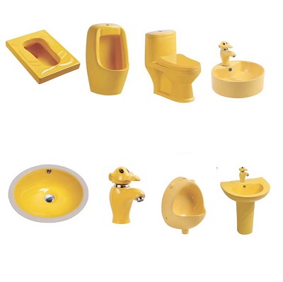 Thiết bị vệ sinh dành cho trẻ mẫu giáo màu Xanh - Image 4