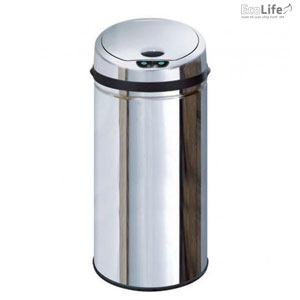 Thùng rác inox Ecolife ECO 104 (12L-250x400mm) - Image 5