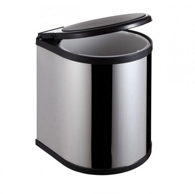 Thùng rác inox Ecolife ECO 124 (205x305mm) - Image 4