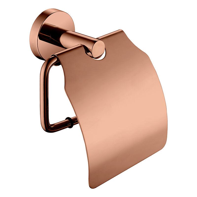 Treo giấy vệ sinh màu vàng hồng Rose Gold Miken AL-PH42