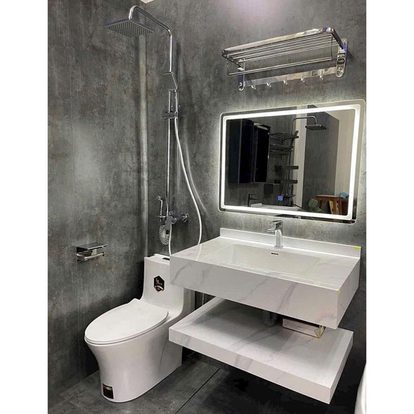Trọn bộ thiết bị vệ sinh phòng tắm chất lượng cao Miken CB0004 - Image 3