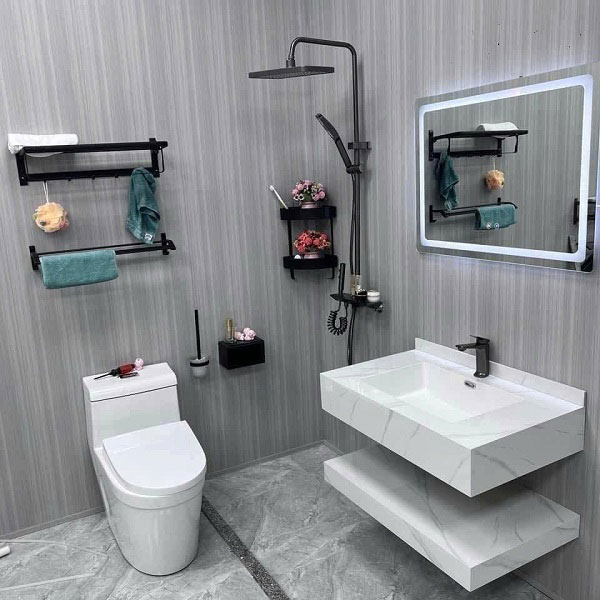 Trọn bộ thiết bị vệ sinh phòng tắm chất lượng cao Miken CB0004 - Image 4