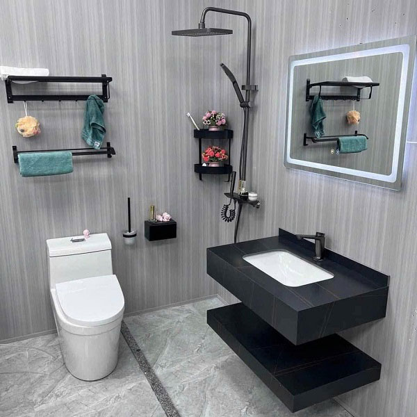 Trọn bộ thiết bị vệ sinh phòng tắm chất lượng cao Miken CB0005 - Image 4