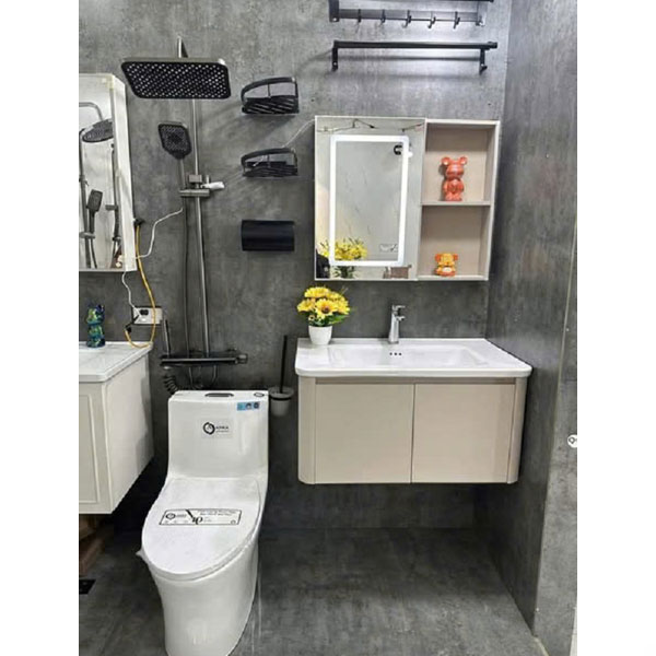 Trọn bộ thiết bị vệ sinh phòng tắm chất lượng cao Miken CB0008 - Image 5