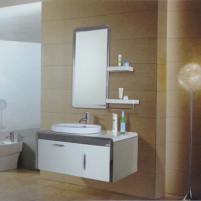 Tủ chậu lavabo may đo vân gỗ nhựa Picomat HMT-107 (Tự chọn kích thước) - Image 4