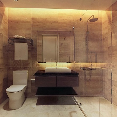 Tủ chậu lavabo may đo vân gỗ nhựa Picomat HMT-109 (Tự chọn kích thước) - Image 3