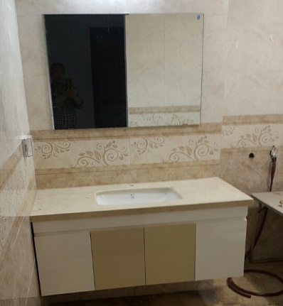 Tủ chậu lavabo may đo vân gỗ nhựa Picomat HMT-120 (Tự chọn kích thước) - Image 3
