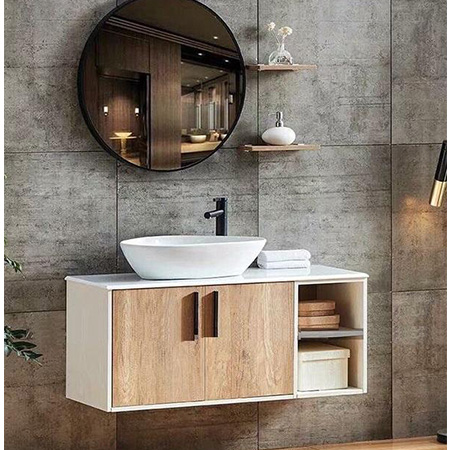 Tủ chậu lavabo Picomat theo yêu cầu HM75 700x420mm (Tự chọn kích thước - Chưa gồm chậu, vòi) - Image 5