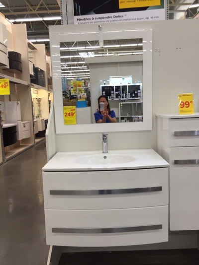 Tủ chậu lavabo Picomat theo yêu cầu TC-HM82 (Tự chọn kích thước - Chưa gồm chậu, vòi) - Image 6