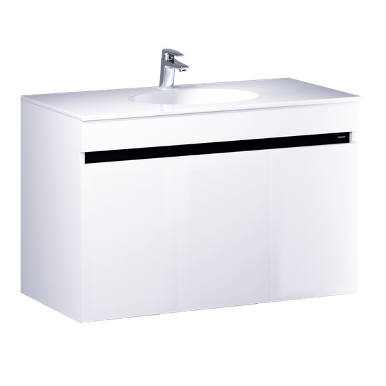 Tủ chậu lavabo treo tường Caesar LF5253-EH152WG - Image 5