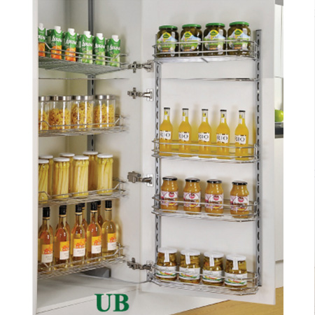 Tủ kho 4 tầng cánh mở inox nan Grob UB-460S