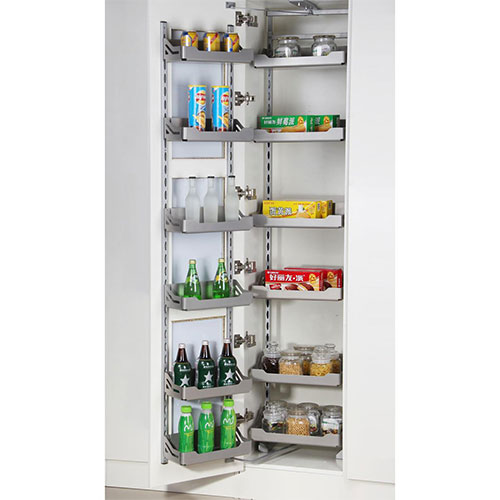 Tủ kho 6 tầng cảnh mở inox đan ô vuông Eurokit HF 024B - Image 5