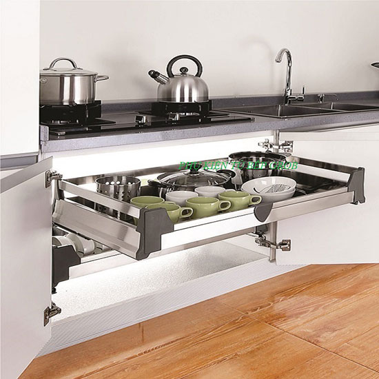 Tủ kho 6 tầng inox nan dẹt Grob GM-645 - Image 5