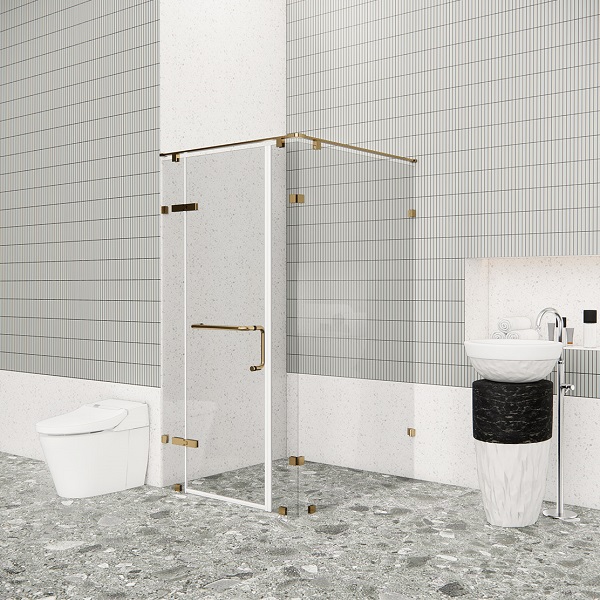 Vách kính nhà tắm Flight FLN-G4 Gold