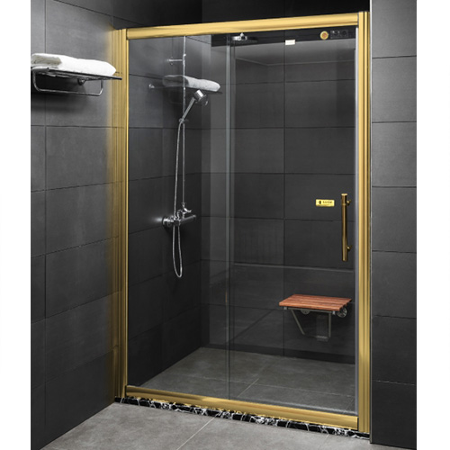 Vách kính tắm mạ vàng Fendi FDG-1X3 (1100x900x2000) - Image 3