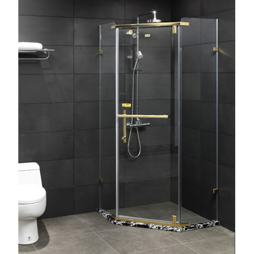 Vách kính tắm mạ vàng Fendi FDG-3X3 (1100x900x2000) - Image 5