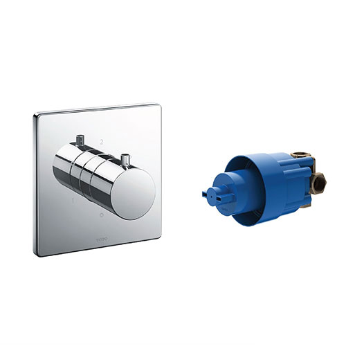 Van chuyển hướng kèm phụ kiện âm tường Toto TBV02101B/TBN01104B - Image 4