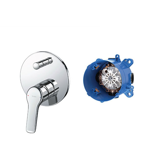Van chuyển hướng kèm phụ kiện âm tường Toto TBV02104B/TBN01103B - Image 4