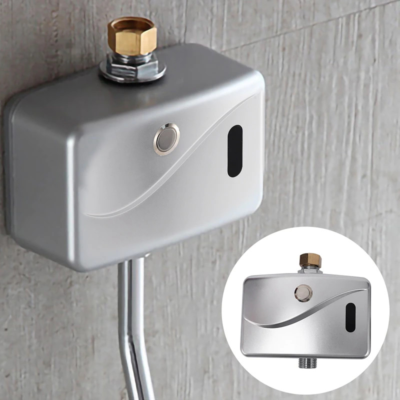Van xả cảm ứng tiểu nam âm trong tiểu Miken MK-UF6V (Điện hoặc Pin) - Image 6