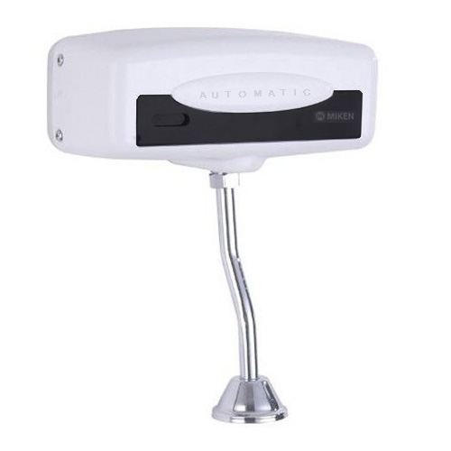 Van xả cảm ứng tiểu nam kết hợp nhấn tay Miken MKV-C4896P (Pin 6V) - Image 5