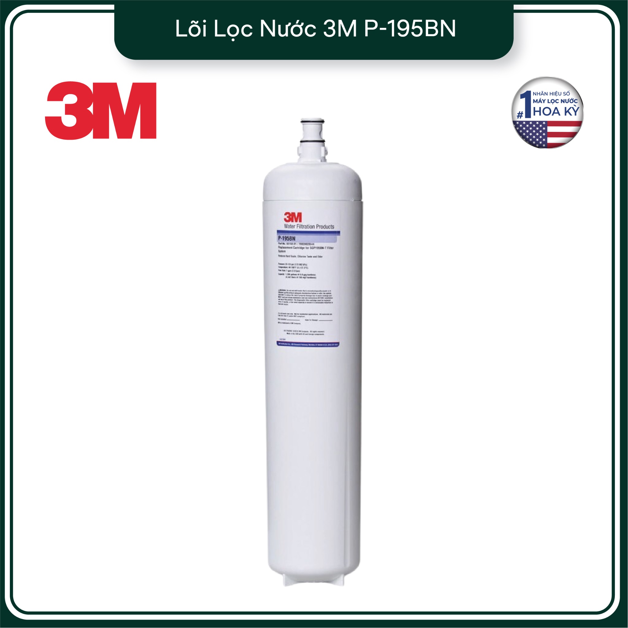 Vòi 3M Cao Cấp - Sử Dụng Với Máy Lọc Nước Lắp Dưới Bồn Rửa 3M - Image 5