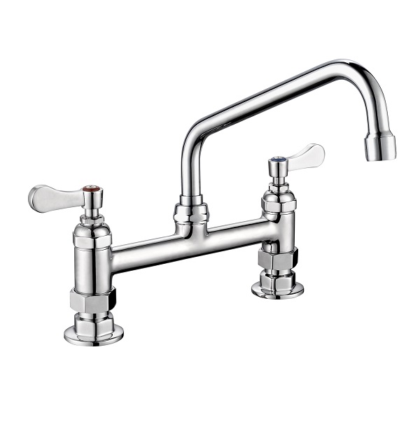 Vòi bếp đạp chân nóng lạnh cho bếp, quán cà phê, quầy bar, bếp công nghiệp 003 - Image 5