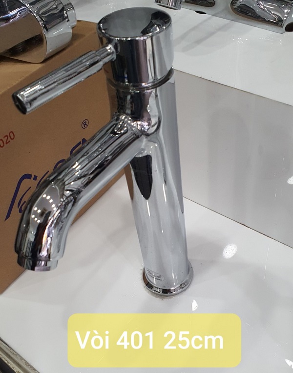 Vòi chậu 1 lỗ liền sen tắm nóng lạnh Hàn Quốc Ecofa E-401-S - Image 6