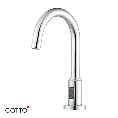 Vòi chậu lạnh cảm ứng kết hợp hộp xà bông cảm ứng COTTO CT548AC (dùng điện) - Image 5