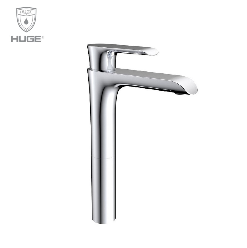 Vòi chậu lavabo Aladdin màu rose gold Huge H-H900AR cao - Image 4