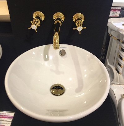 Vòi chậu lavabo âm tường Daelim 06