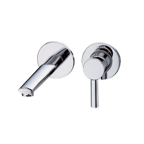 Vòi chậu lavabo âm tường mạ vàng MKV-017G - Image 6