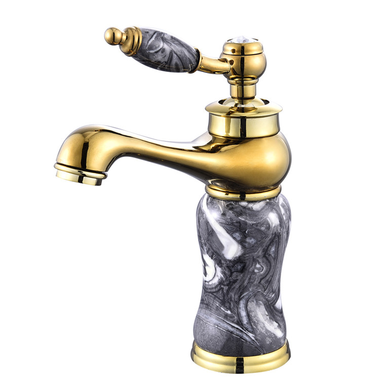 Vòi chậu lavabo âm tường màu Crom Miken MKV-309W - Image 3