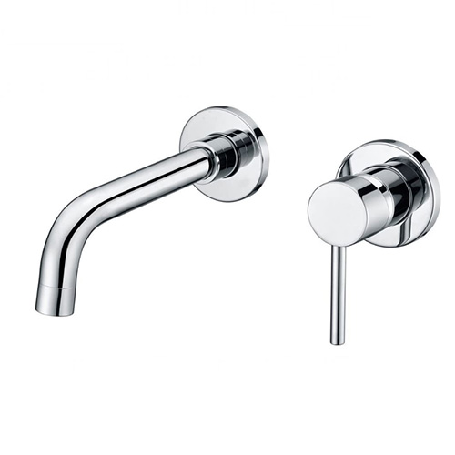 Vòi chậu lavabo âm tường màu vàng Miken MKV-600003GM ( Bóng hoặc mờ) - Image 3