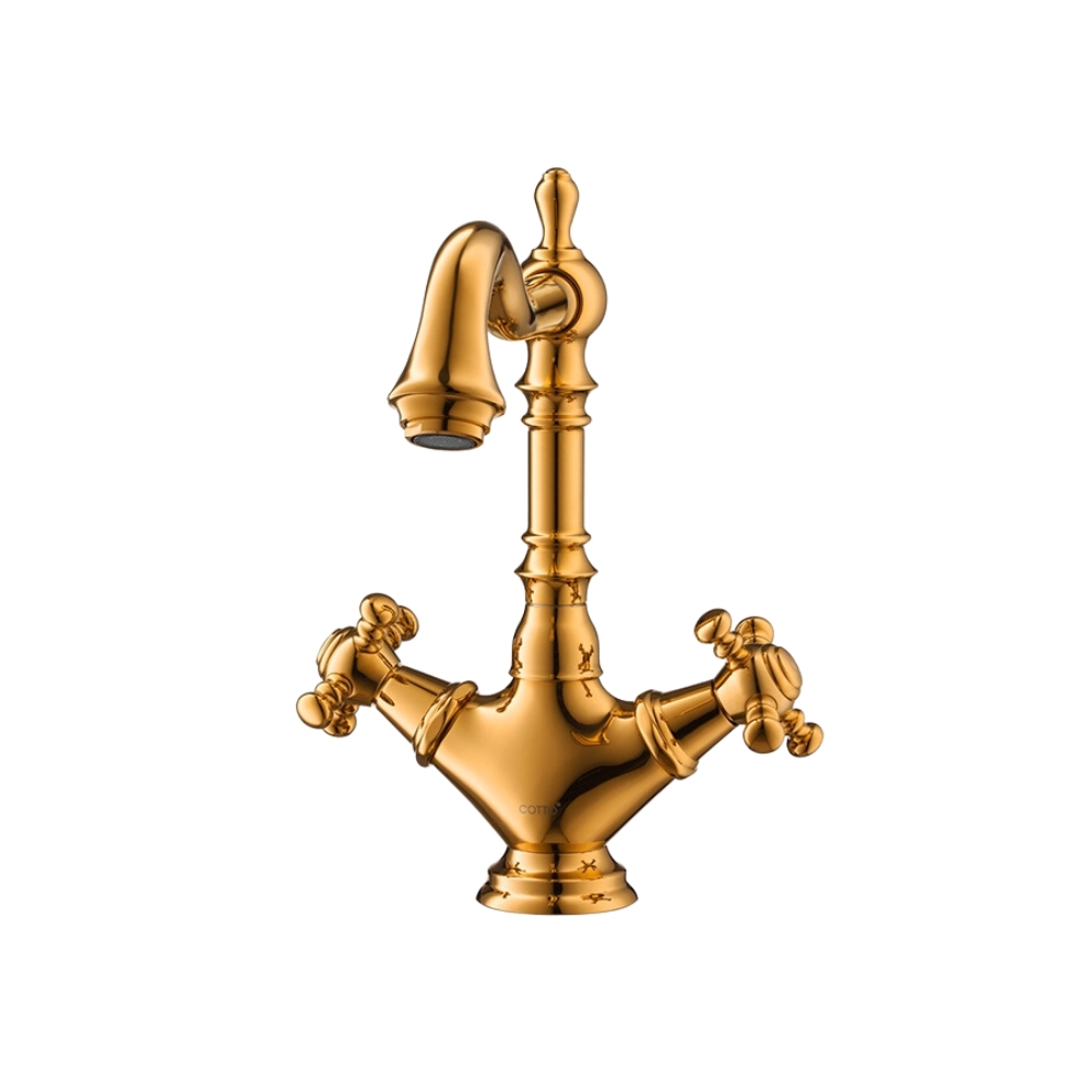 Vòi chậu lavabo Cotto CT2043AY (nóng lạnh) - Image 4