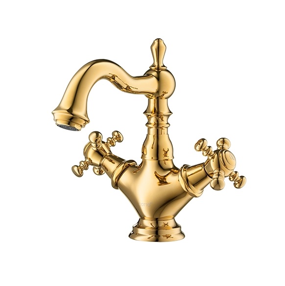 Vòi chậu lavabo Cotto CT2191A (cao 263x160mm-Nóng lạnh) - Image 5