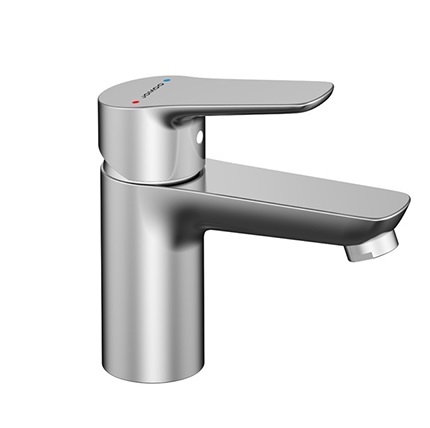 Vòi chậu lavabo gắn tường nóng lạnh JOMOO P22069-670_1A-Z - Image 3