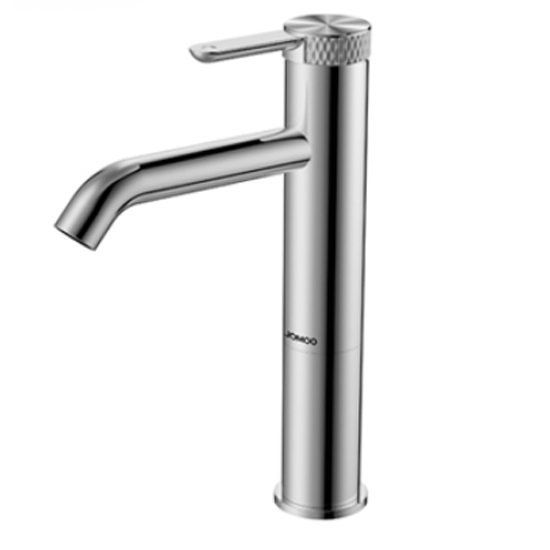 Vòi chậu lavabo gắn tường nóng lạnh màu xám JOMOO P22069-670_HBS-Z - Image 4