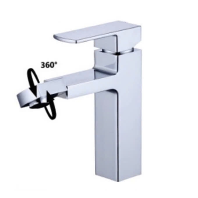 Vòi chậu lavabo Hàn Quốc nhập khẩu Cico C-7001A (Đầu xoay 360 độ)