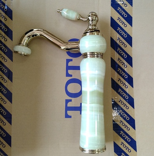 Vòi chậu lavabo mạ đen HM-012 - Image 6