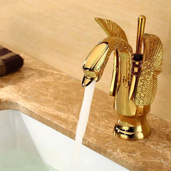 Vòi chậu lavabo mạ đen HM-1216B (Đặt hàng từ 10-25 ngày) - Image 5