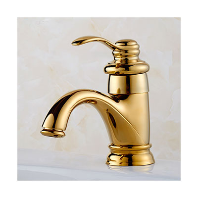 Vòi chậu lavabo mạ đồng MK-2020GM (20cm) - Image 3