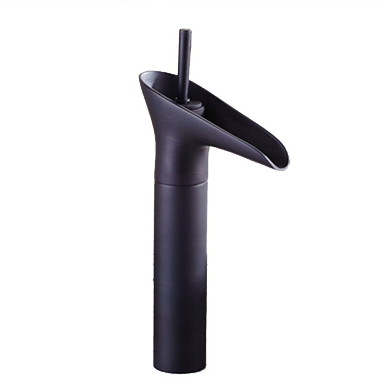 Vòi chậu lavabo mạ đồng tre trúc MK-2030GM (30cm) - Image 4